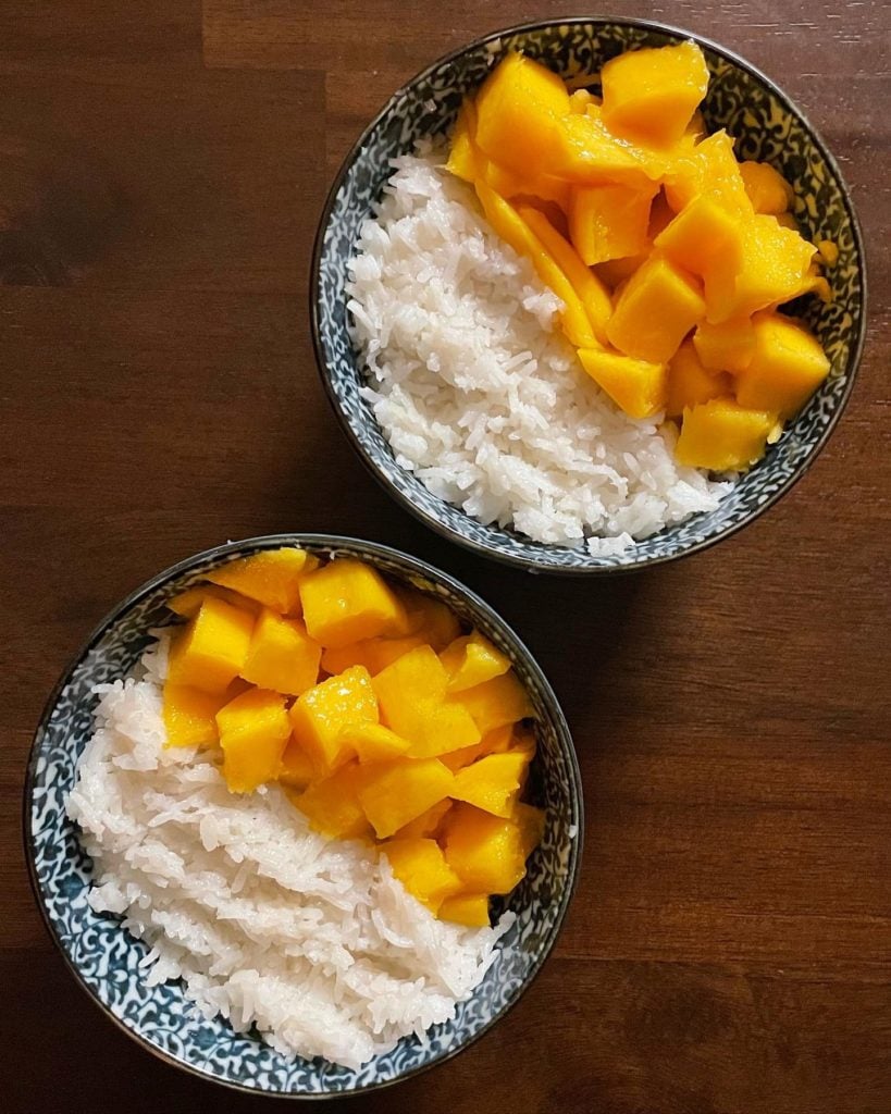 Coconut Basmati Rice with Mango