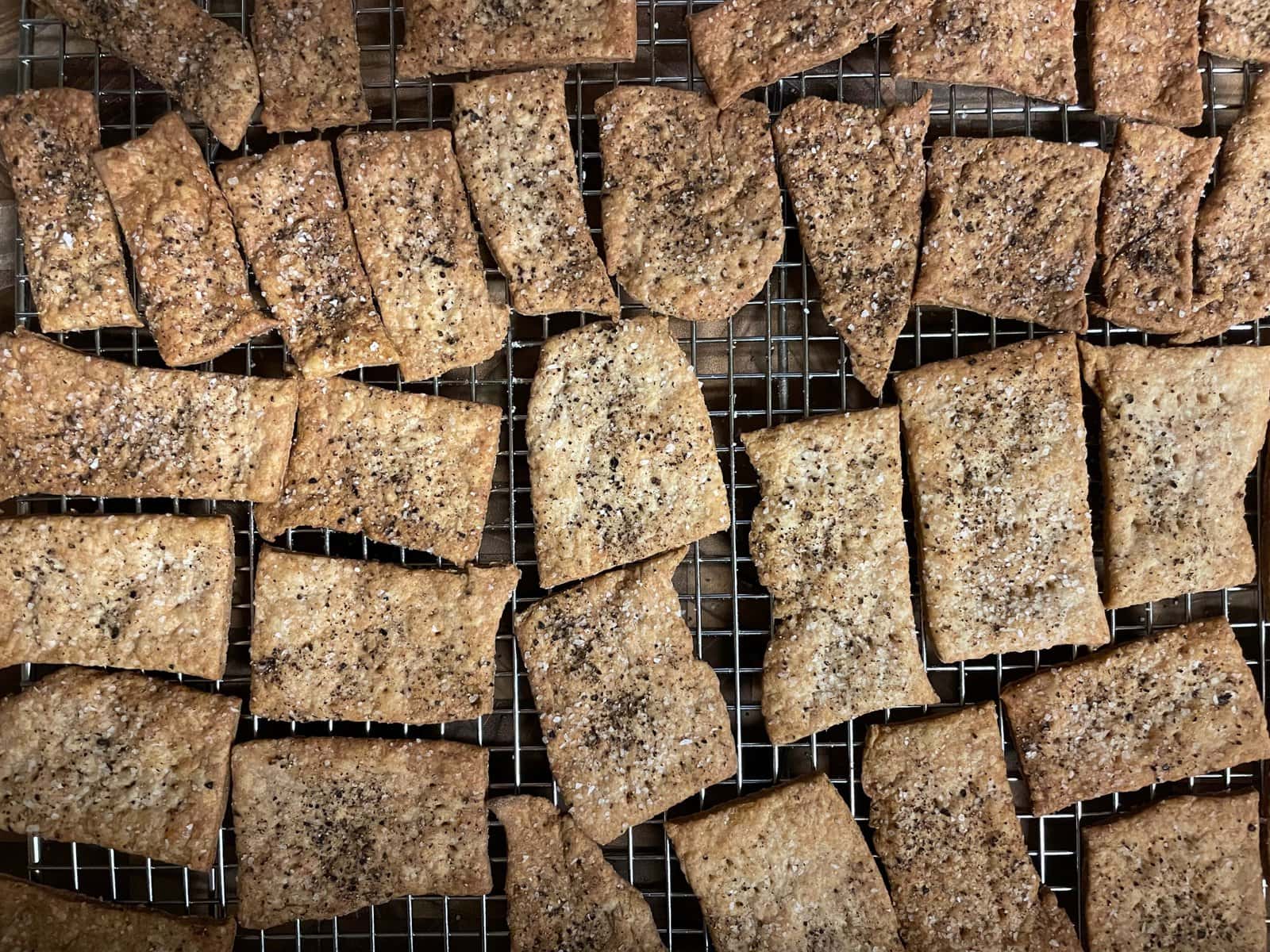 Sourdough Crackers