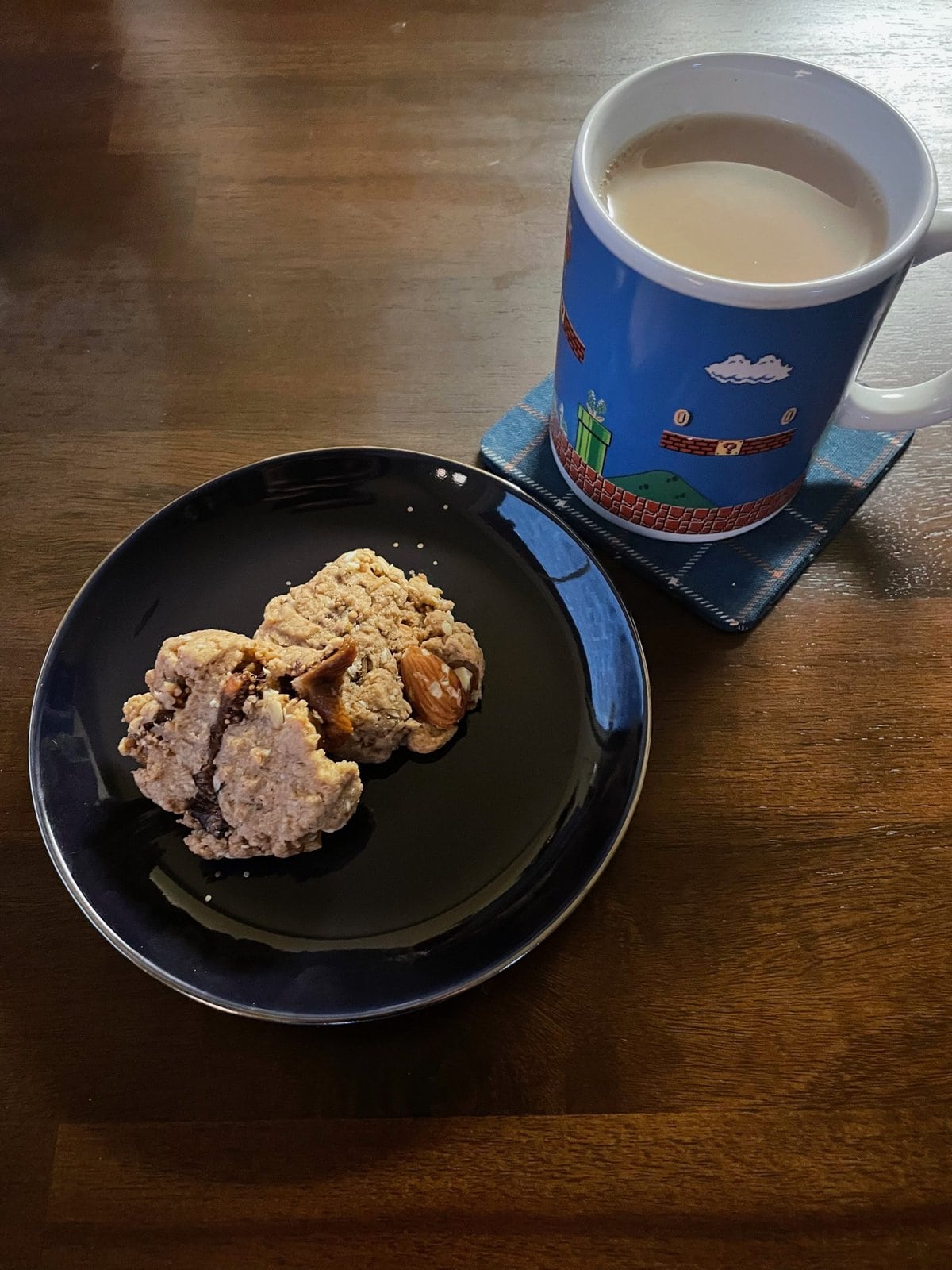 Almond-Butter & Oatmeal Sourdough Cookies