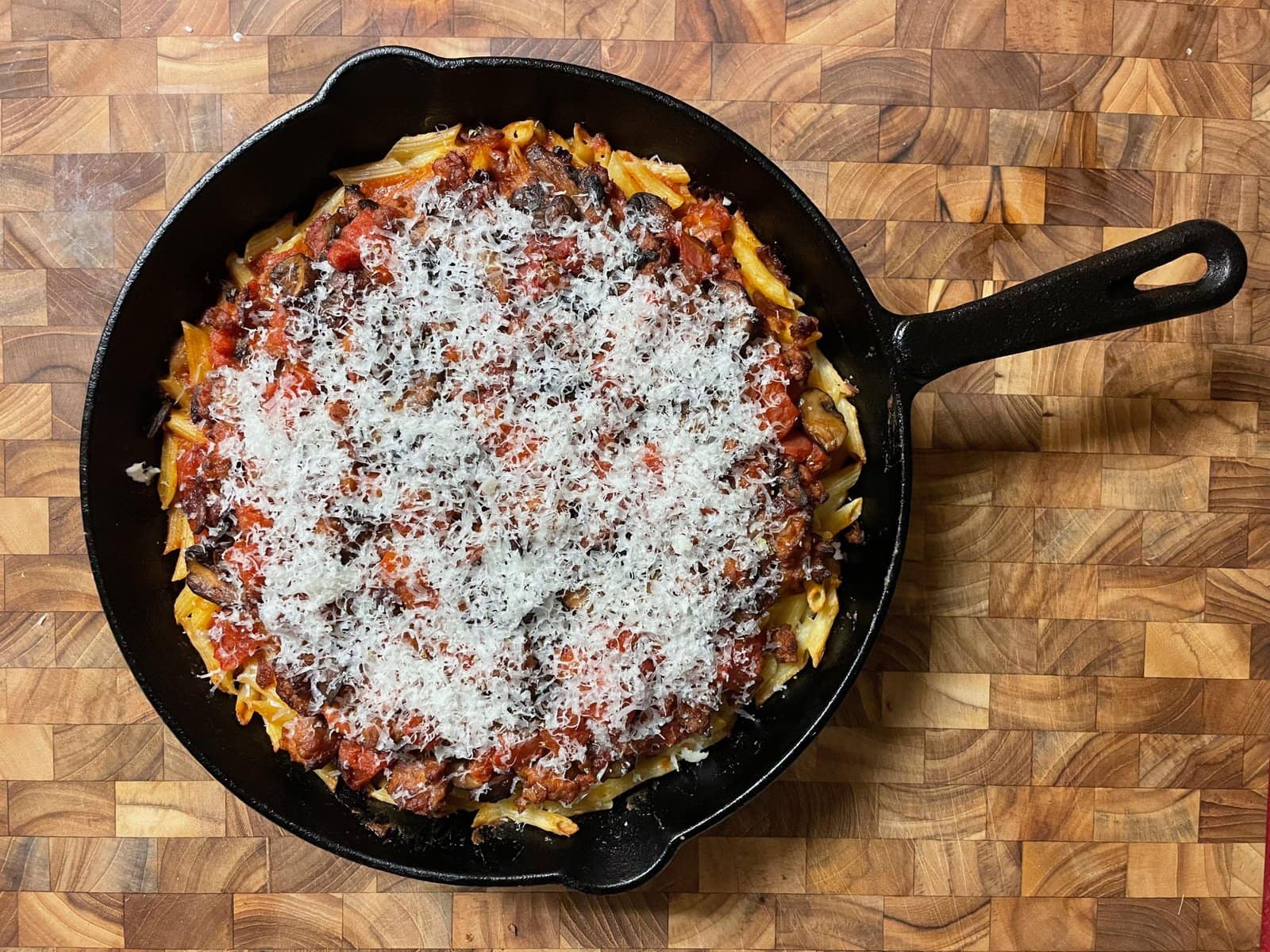 Penne Pasta Pie