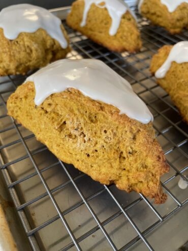 Sourdough Pumpkin Scones