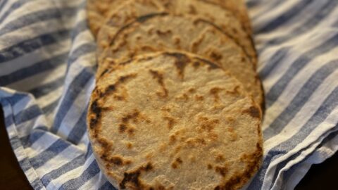 Easy Sourdough Skillet Flatbread