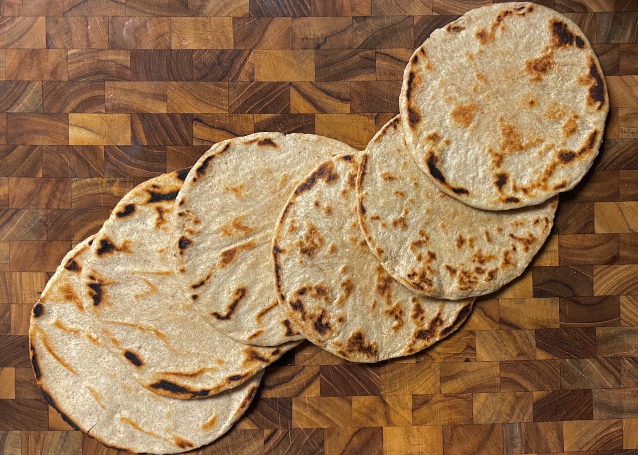 Easy Sourdough Skillet Flatbread