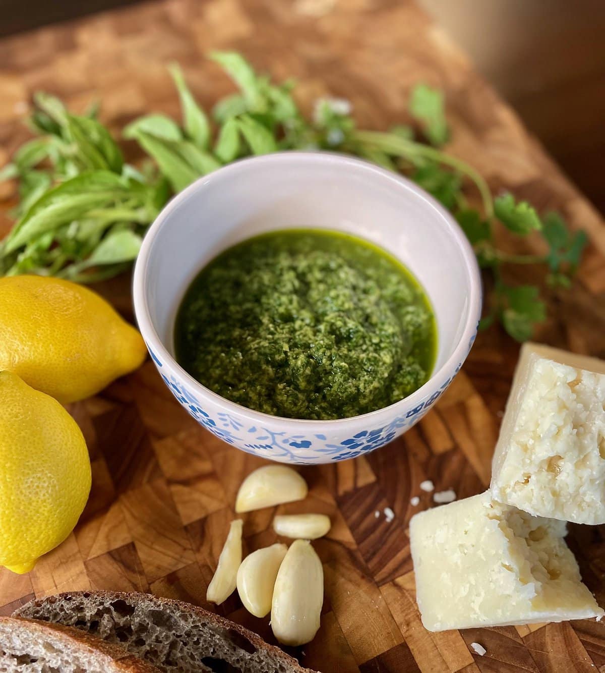 Lemon and Herb Pesto (No Pine Nuts)