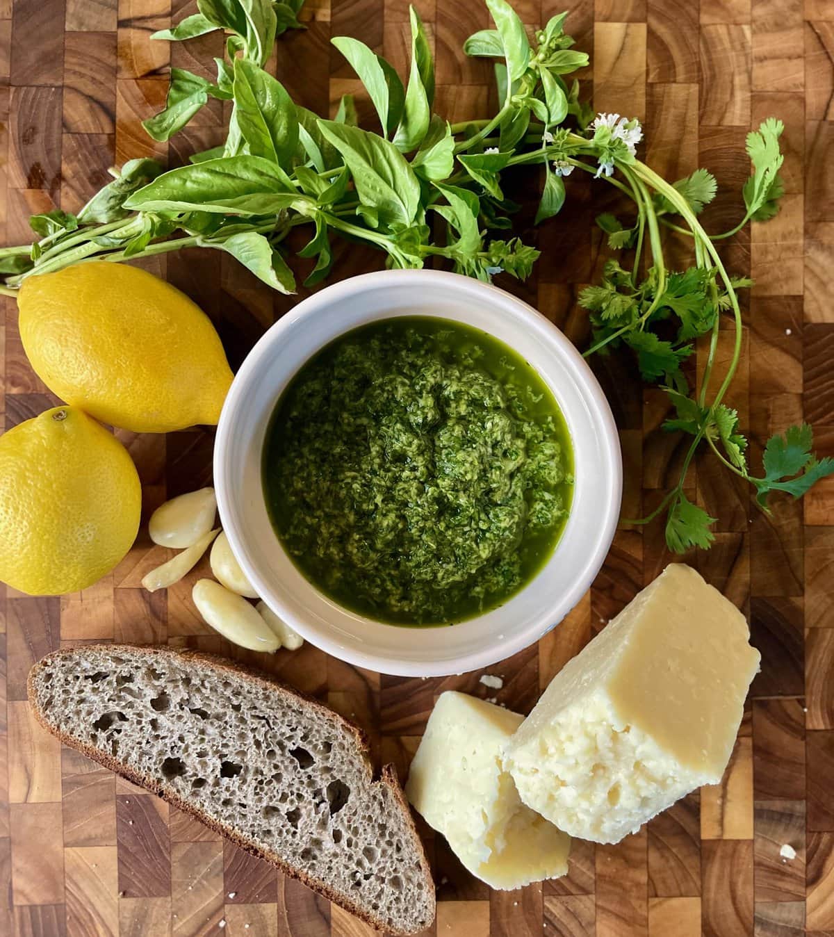 Lemon and Herb Pesto (No Pine Nuts)