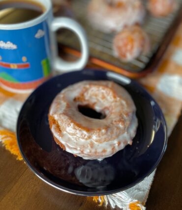 Sourdough Pumpkin Old Fashioned Donuts