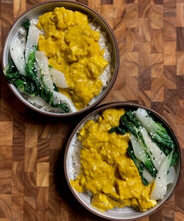 Pumpkin Tofu Curry