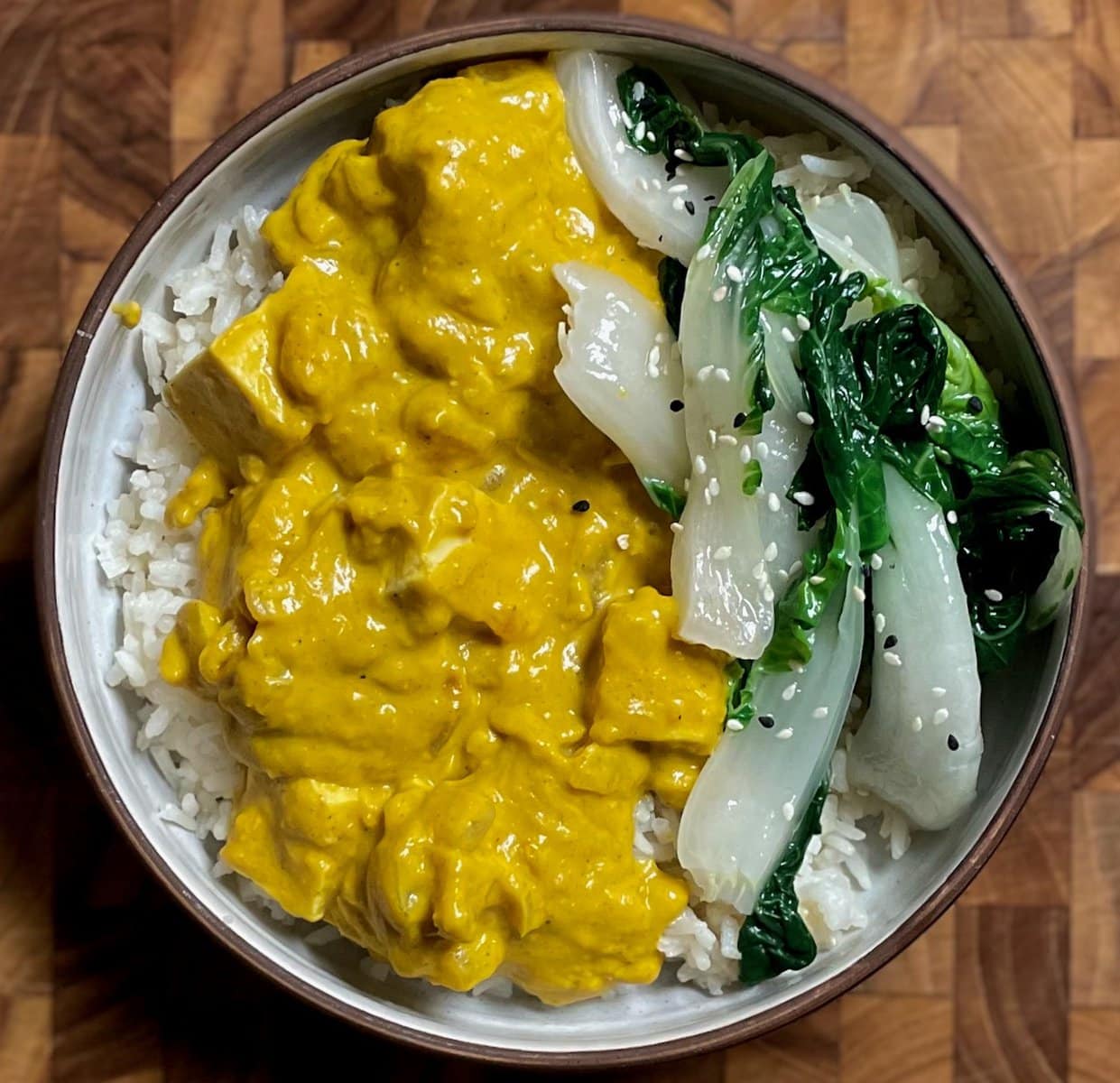 Pumpkin Tofu Curry