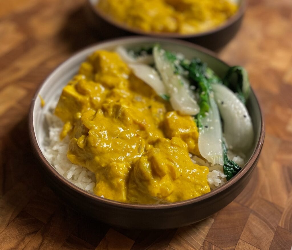 Pumpkin Tofu Curry