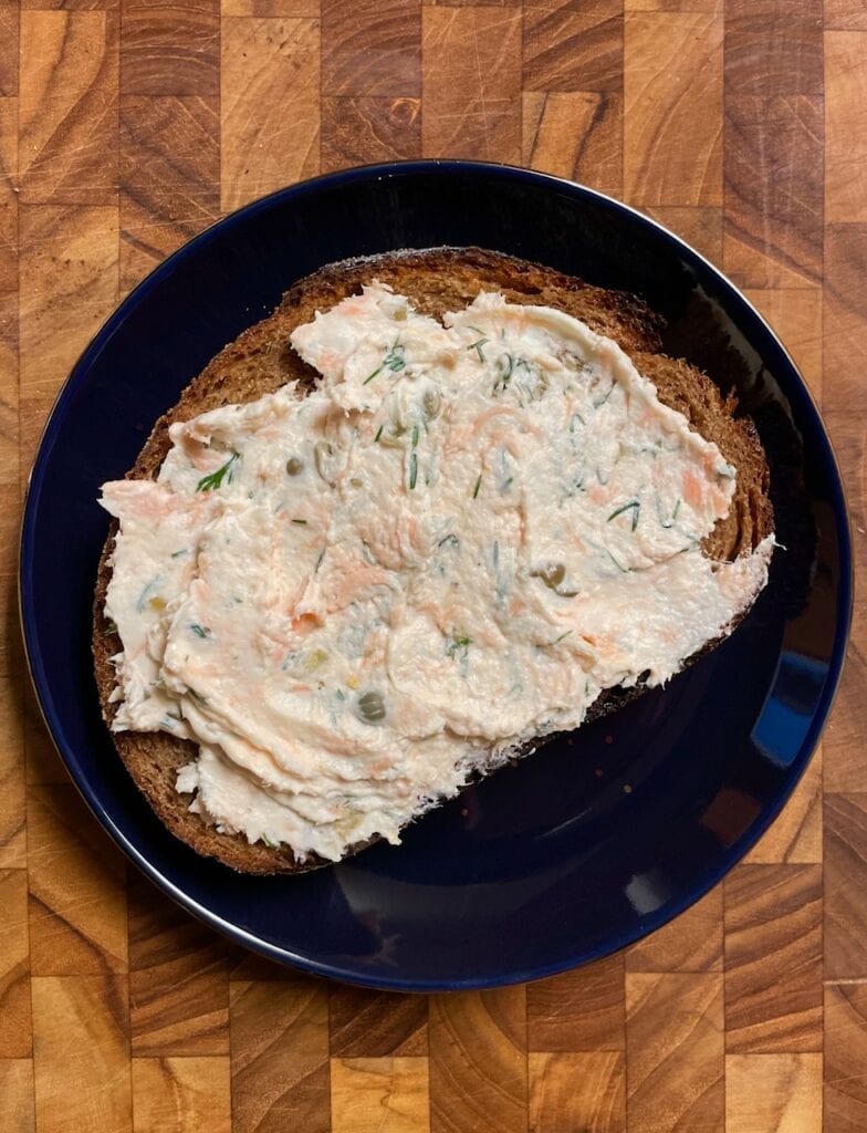 Salmon Cream Cheese with Dill