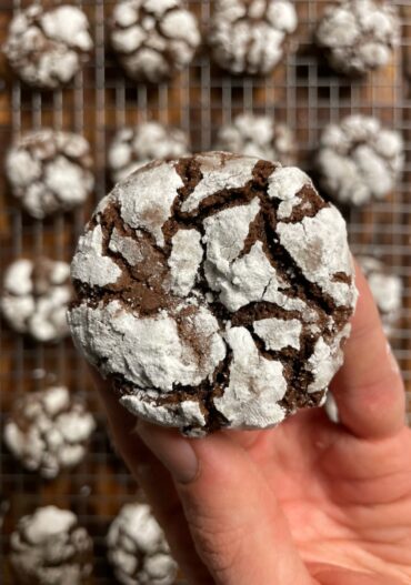 Sourdough Crinkle Cookies