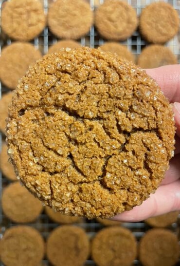 Sourdough Gingerbread Cookies