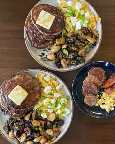 Sourdough Buckwheat Pancakes