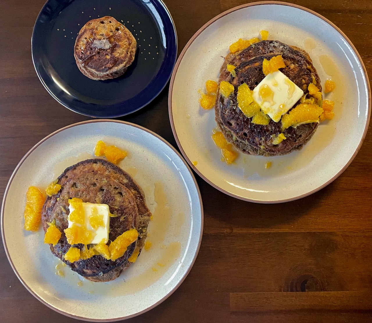 Sourdough Buckwheat Pancakes