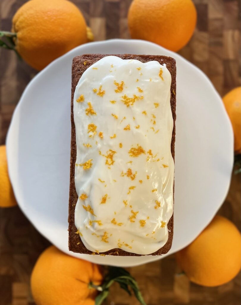 Sourdough Orange Poppyseed Cake