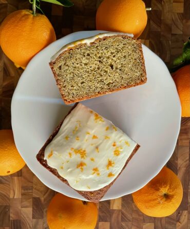 Sourdough Orange Poppyseed Cake