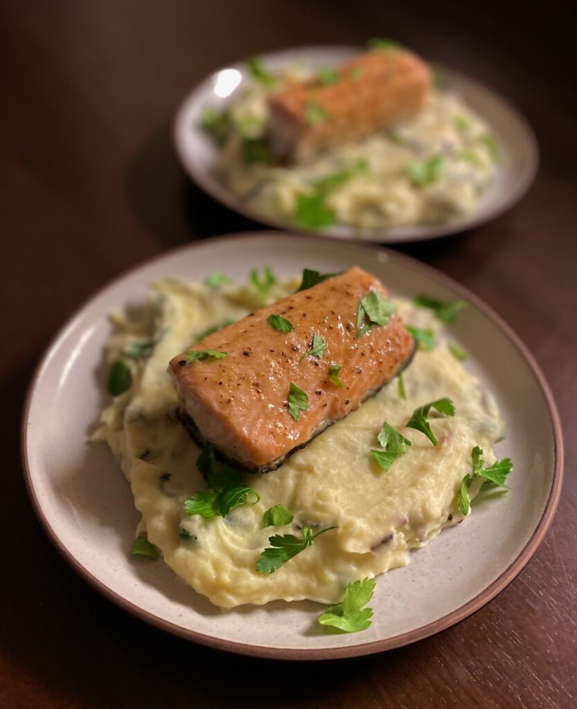 irish whiskey glazed salmon