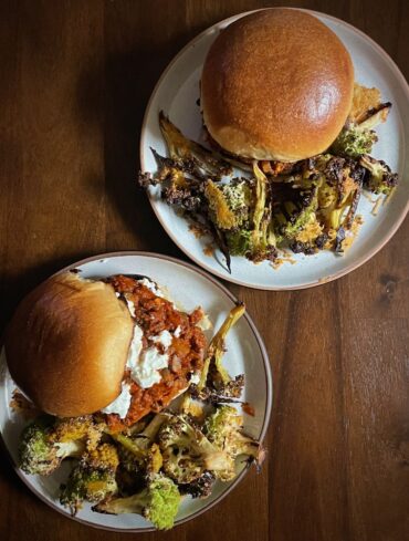 Mushroom sloppy joes