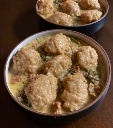 Sausage and Dumplings