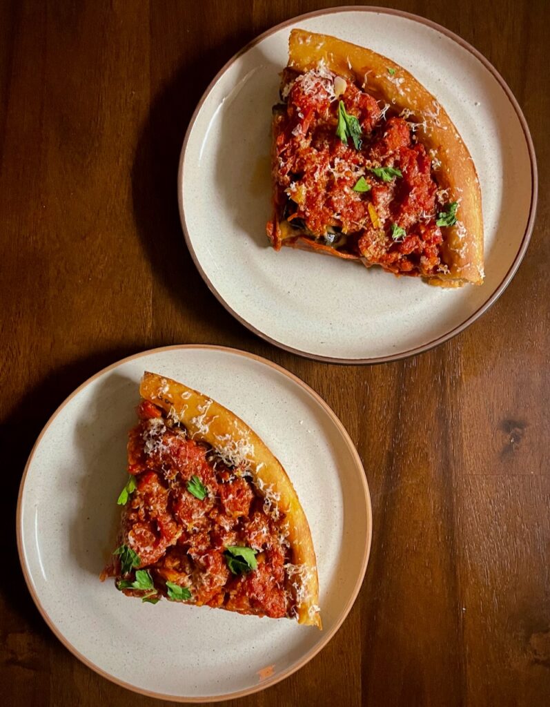 Sourdough Deep Dish Pizza