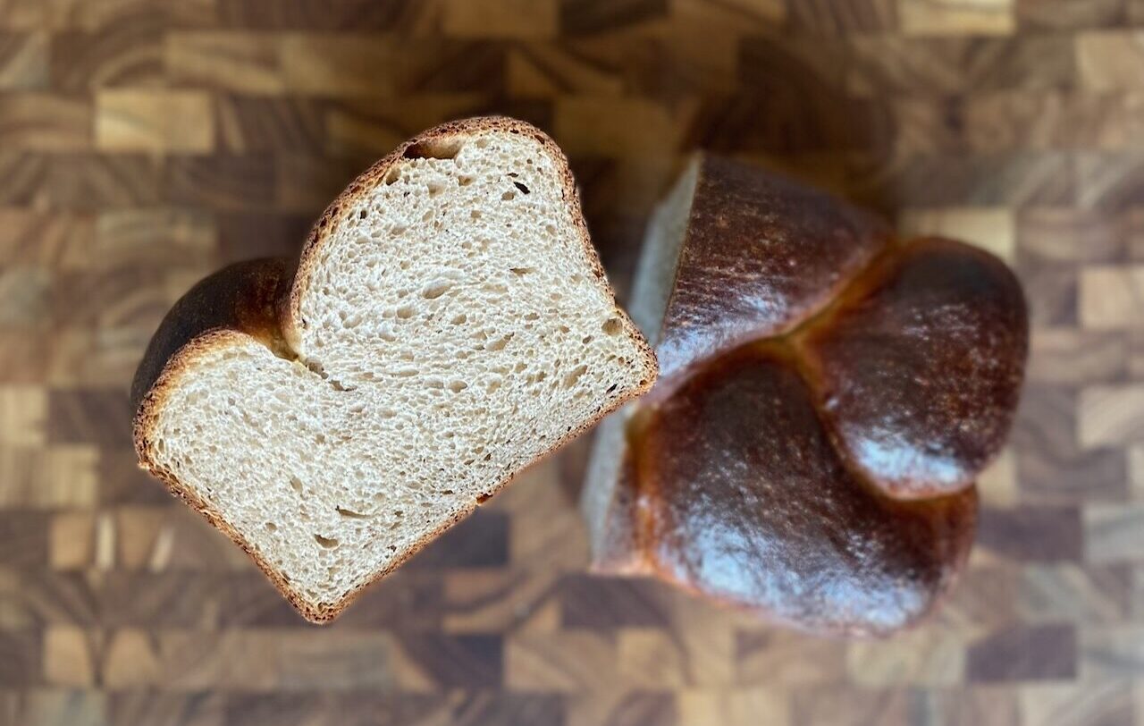 Whole Wheat Sourdough Brioche