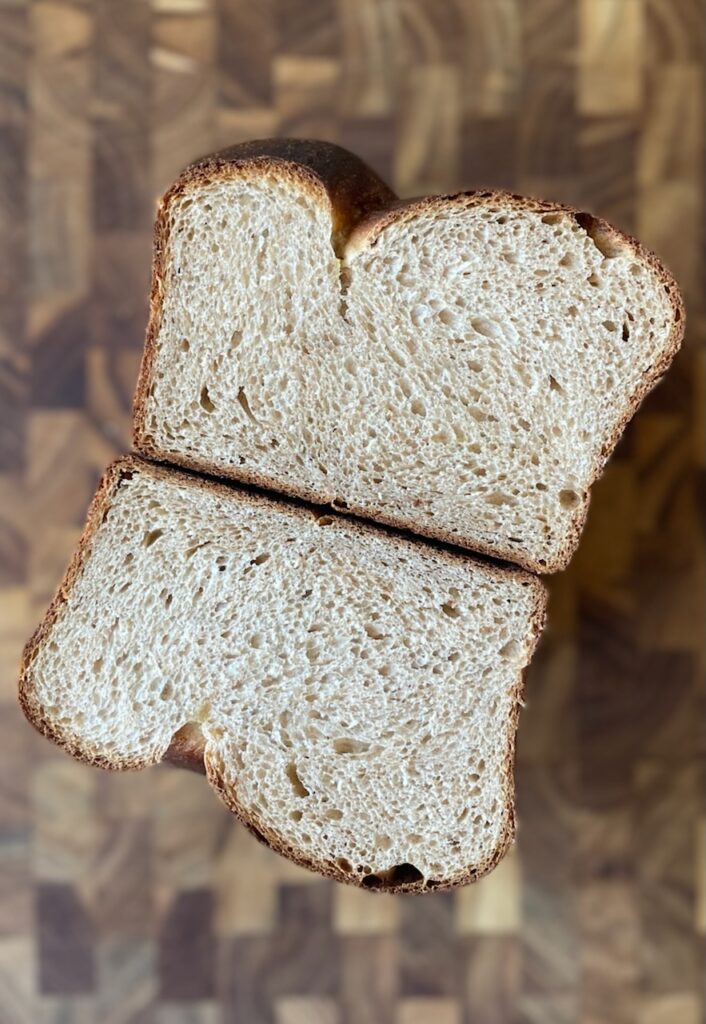 Whole Wheat Sourdough Brioche