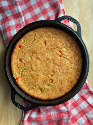 Sourdough Skillet Cornbread