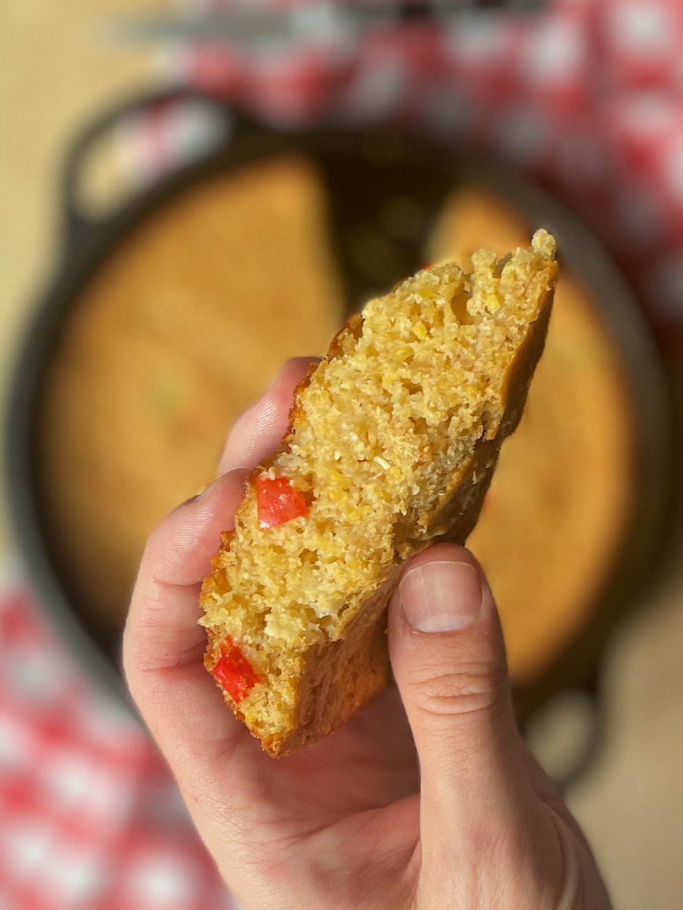 Sourdough Skillet Cornbread