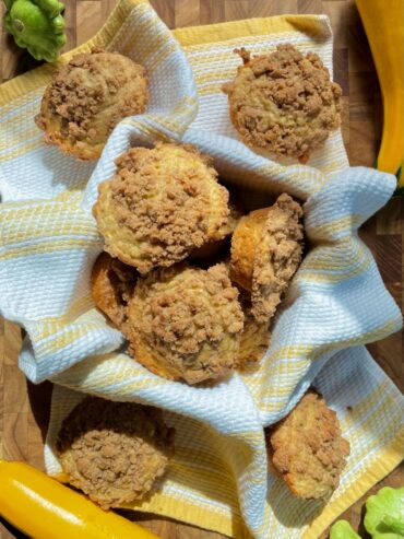 sourdough zucchini muffins