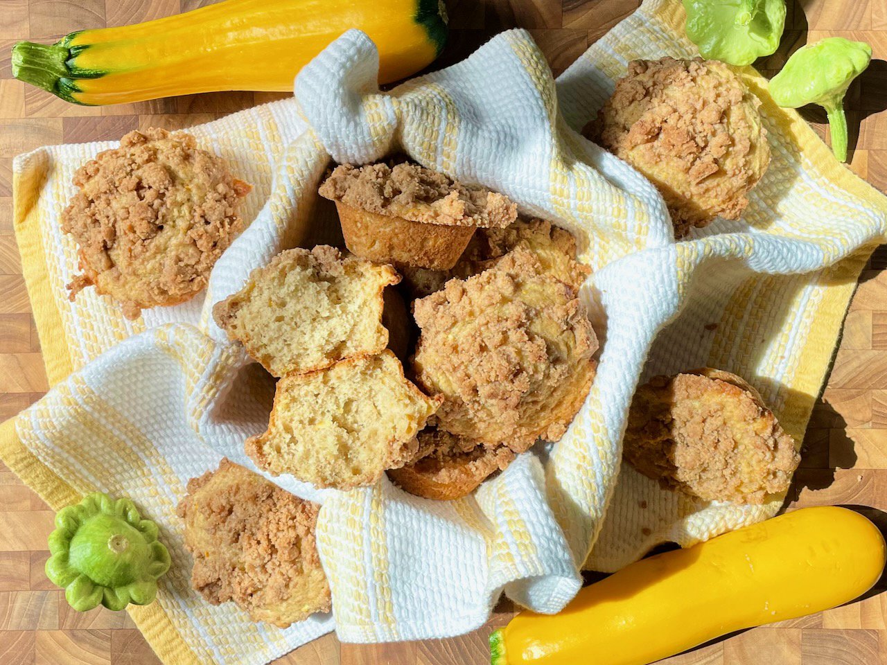 sourdough zucchini muffins