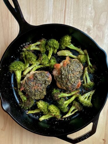 Skillet Pesto Chicken