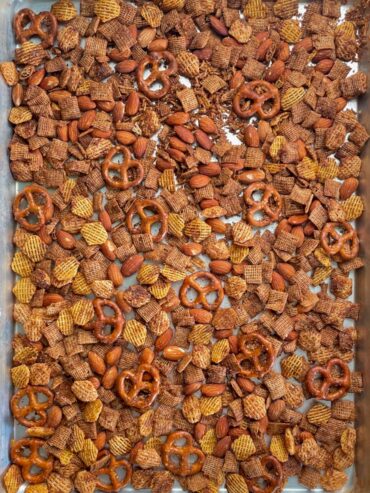 Five-Spice Chex Mix