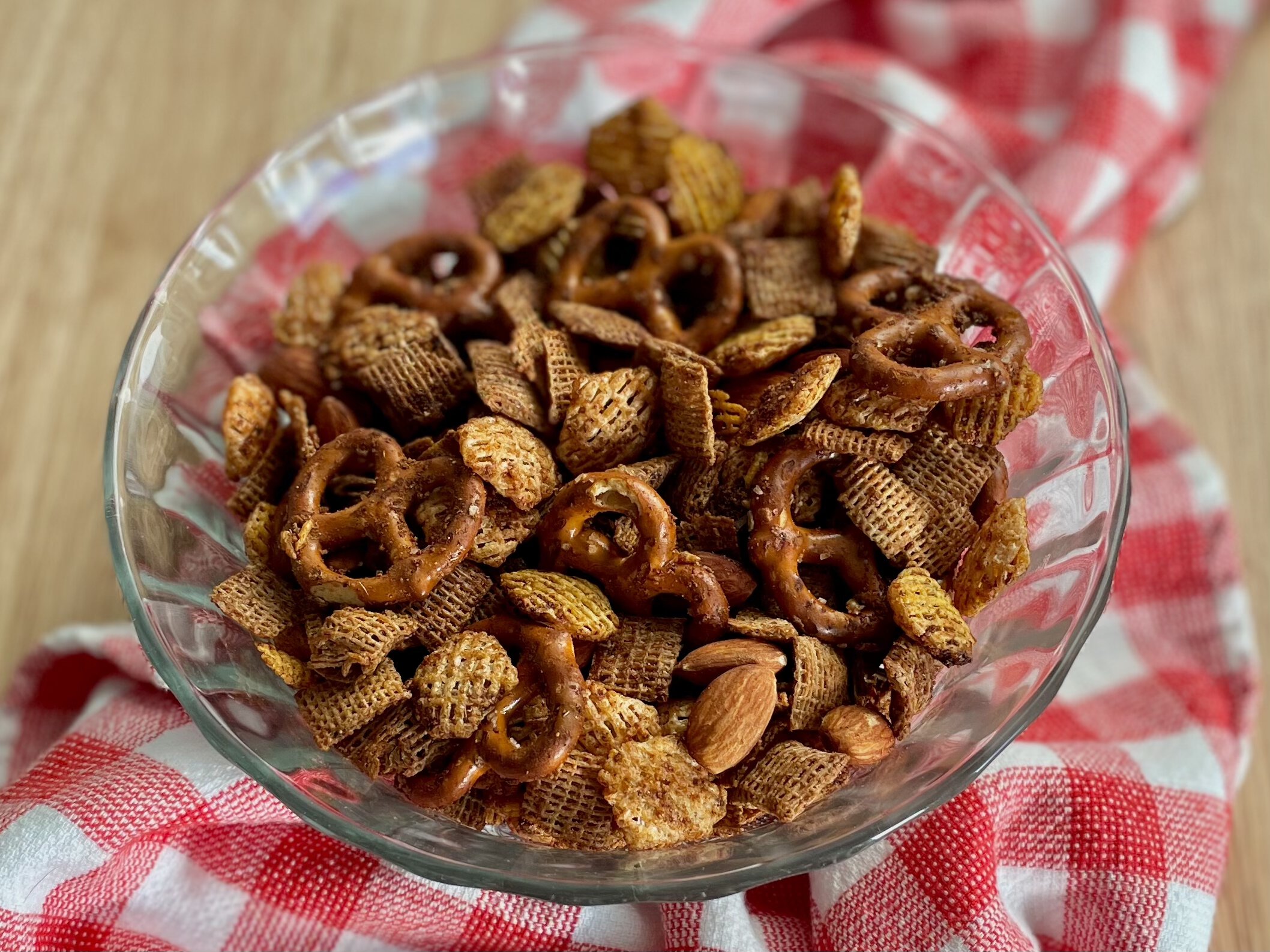 Five-Spice Chex Mix