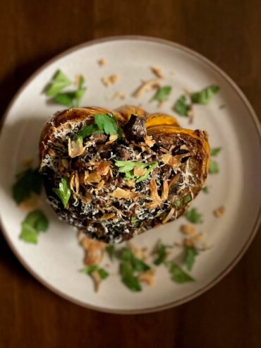 Lamb Stuffed Acorn Squash