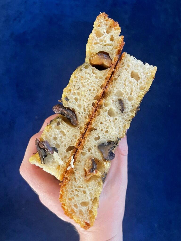 No Knead Sourdough Focaccia