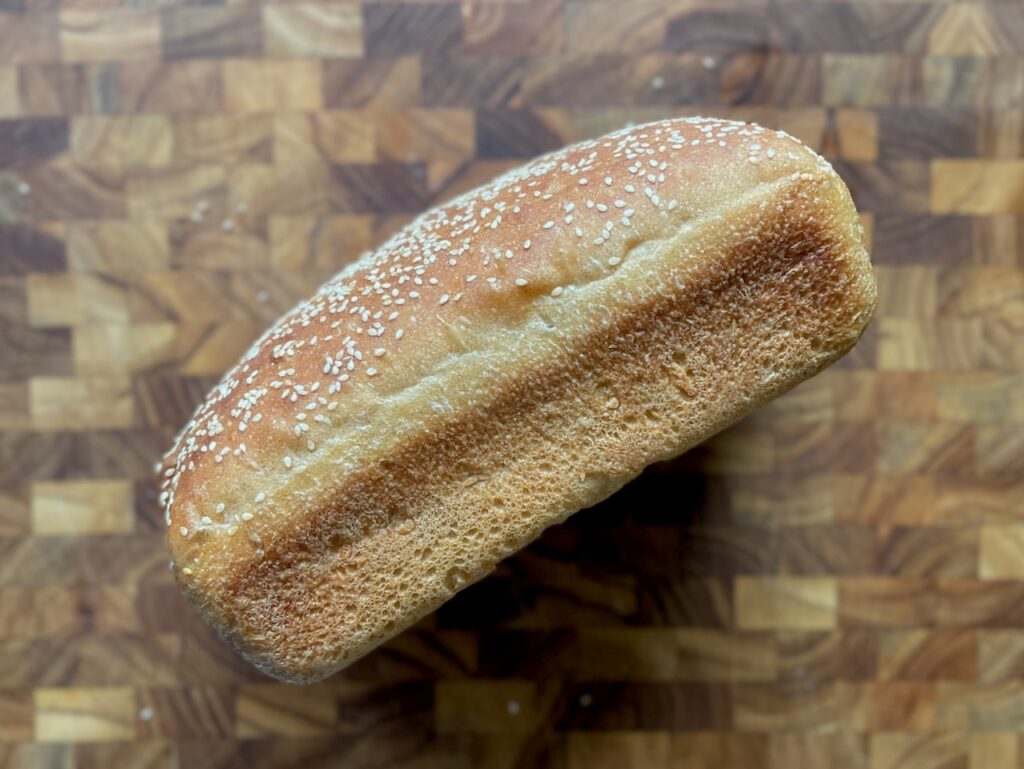 sesame sourdough sandwich bread