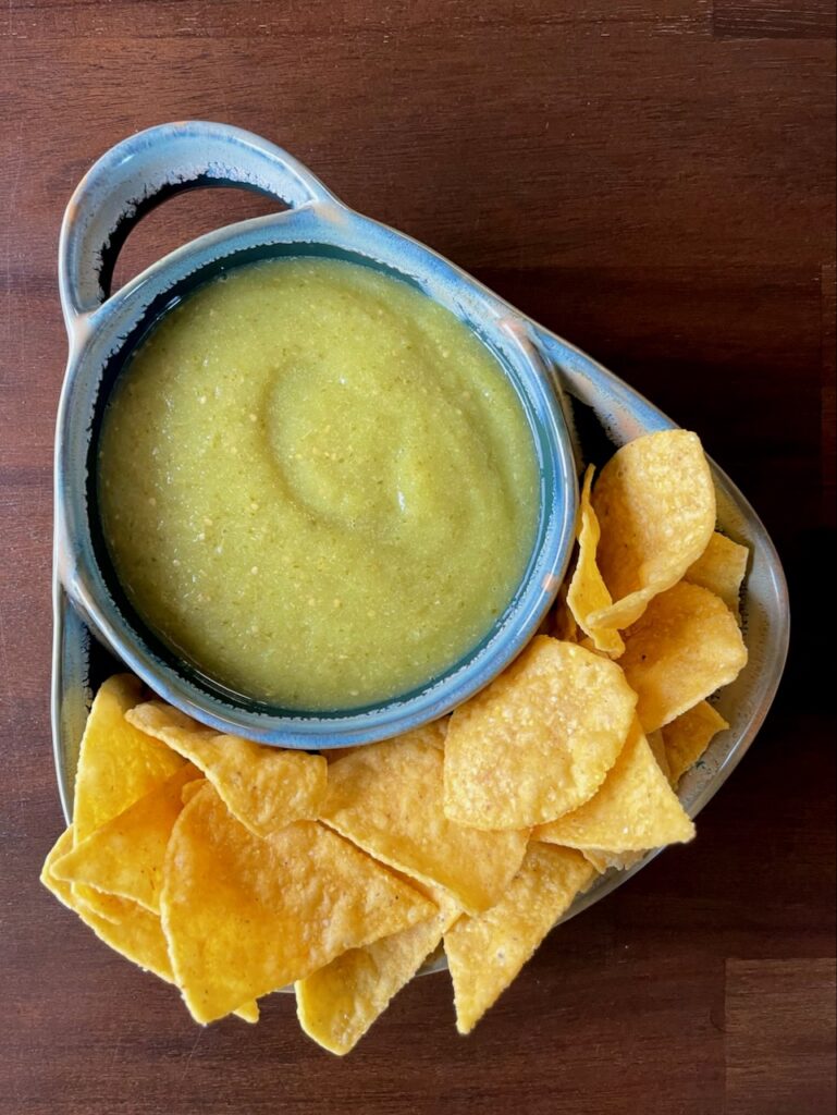 Zucchini Salsa Verde