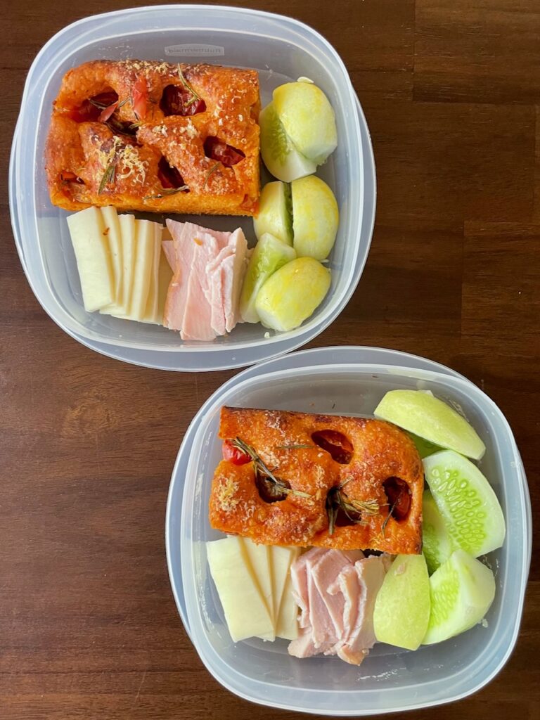 Tomato Sourdough Focaccia