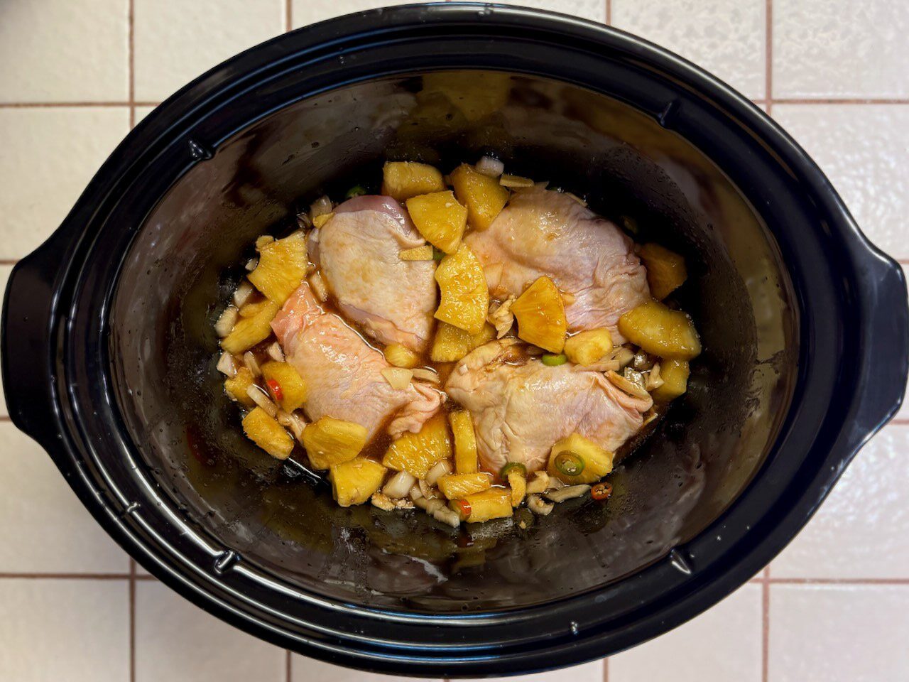 Slow Cooker Pineapple Chicken