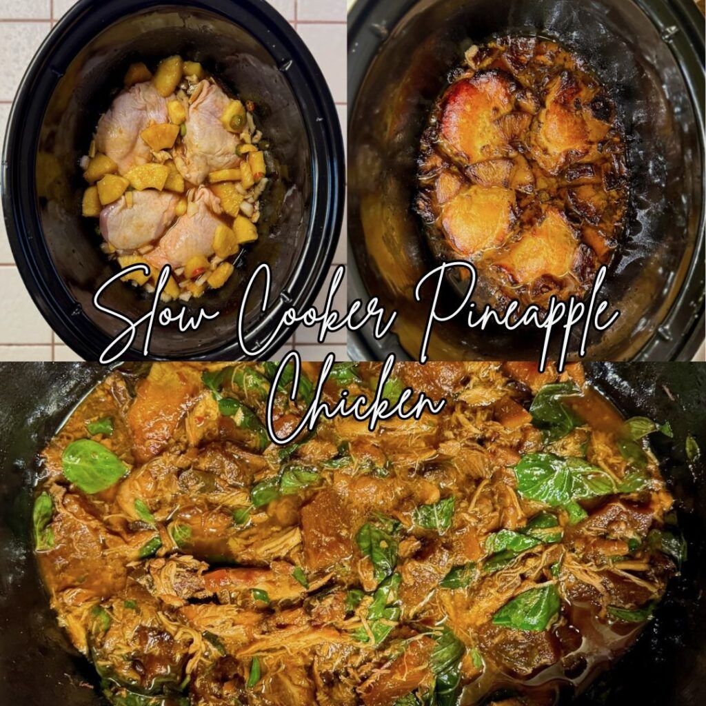 Slow Cooker Pineapple Chicken