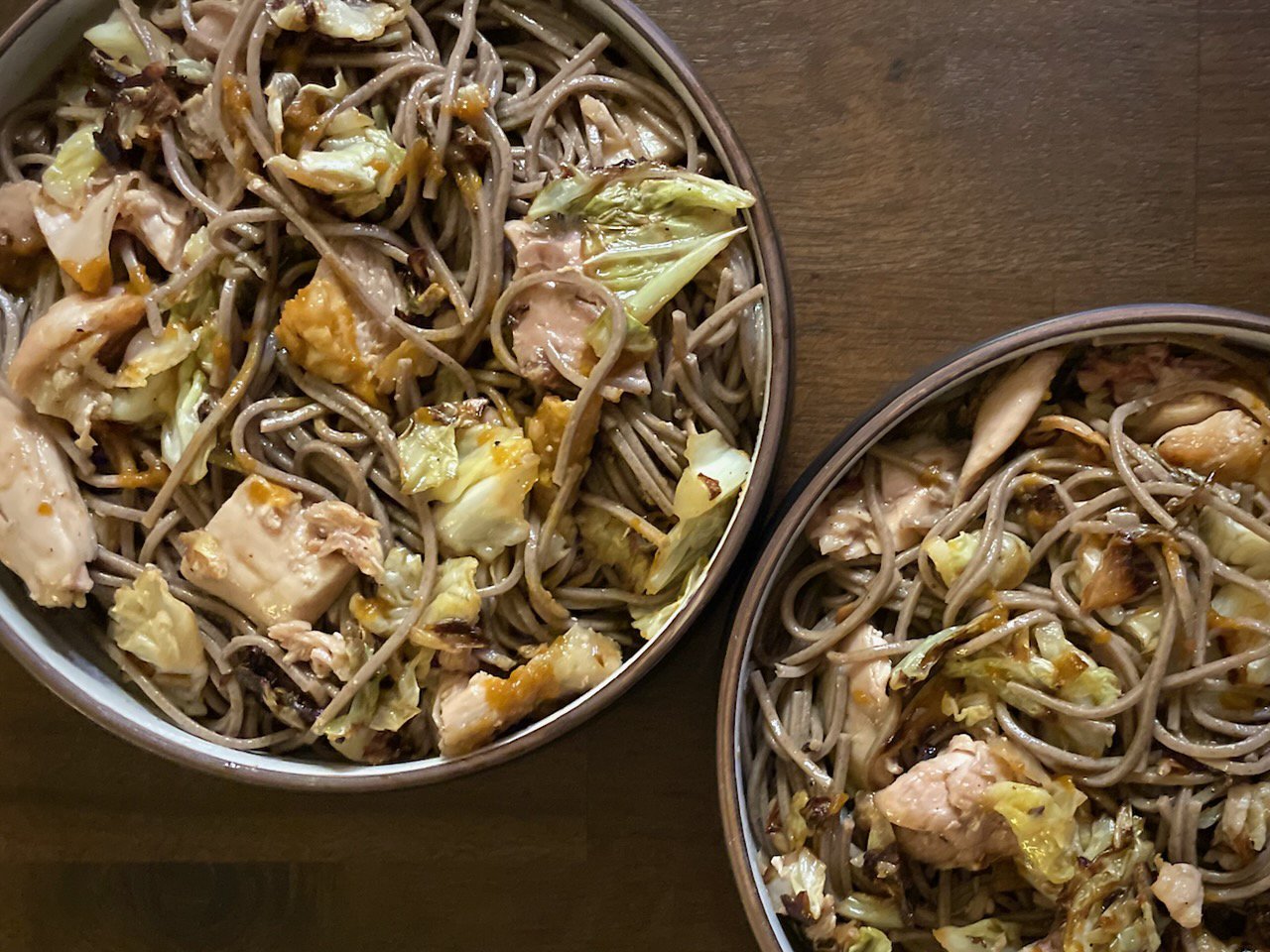 Soba Noodles with Chicken