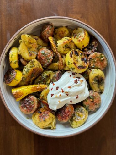 Zucchini and Weenie Tortellini