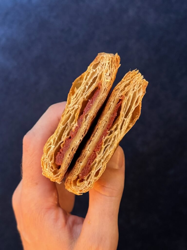 Flaky Sourdough Turnovers with Jam